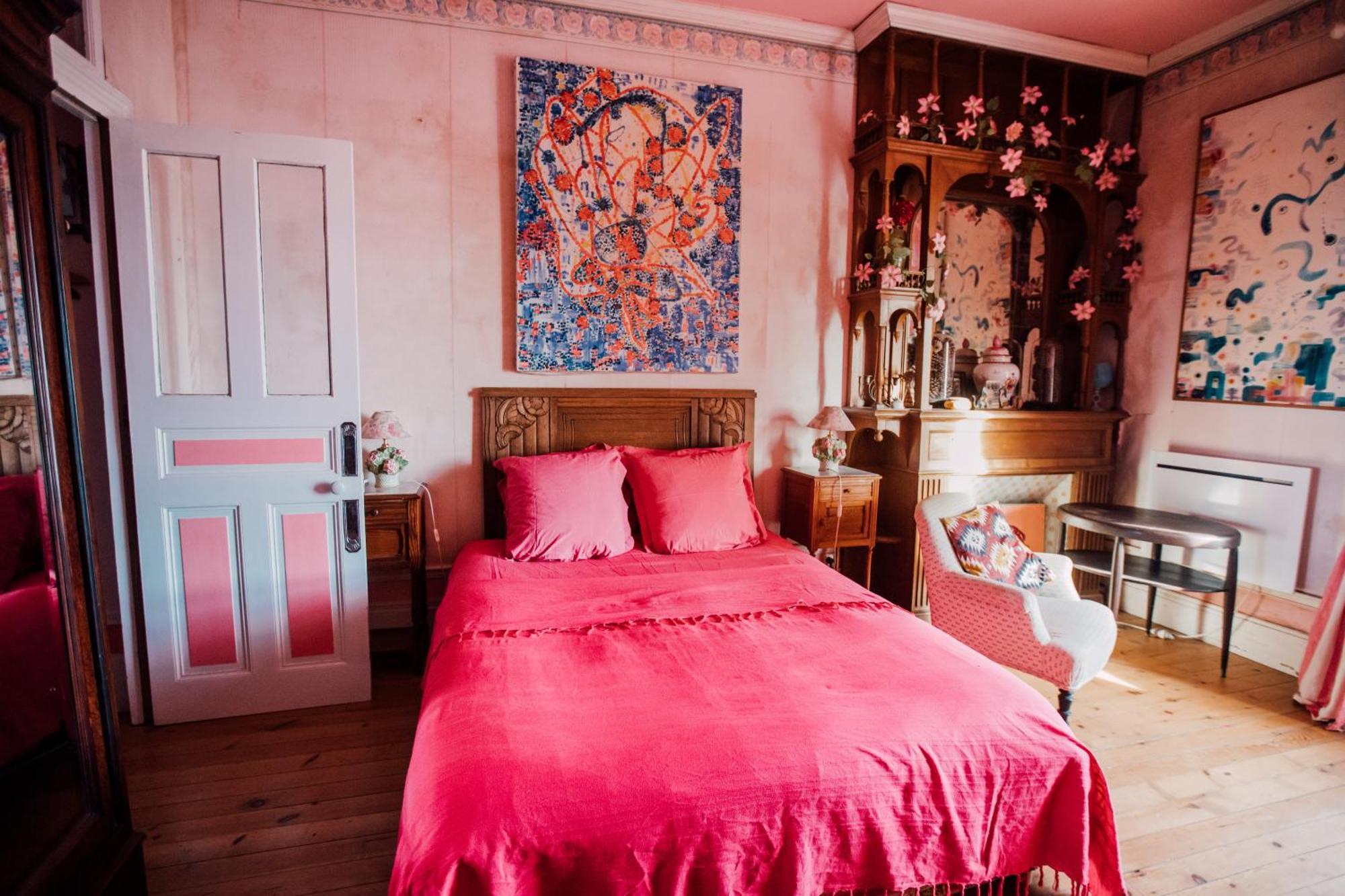 La Villa Louis, La Chambre Rose, Maison D'Hotes Vue Mer, Lion-sur-Mer Exteriér fotografie